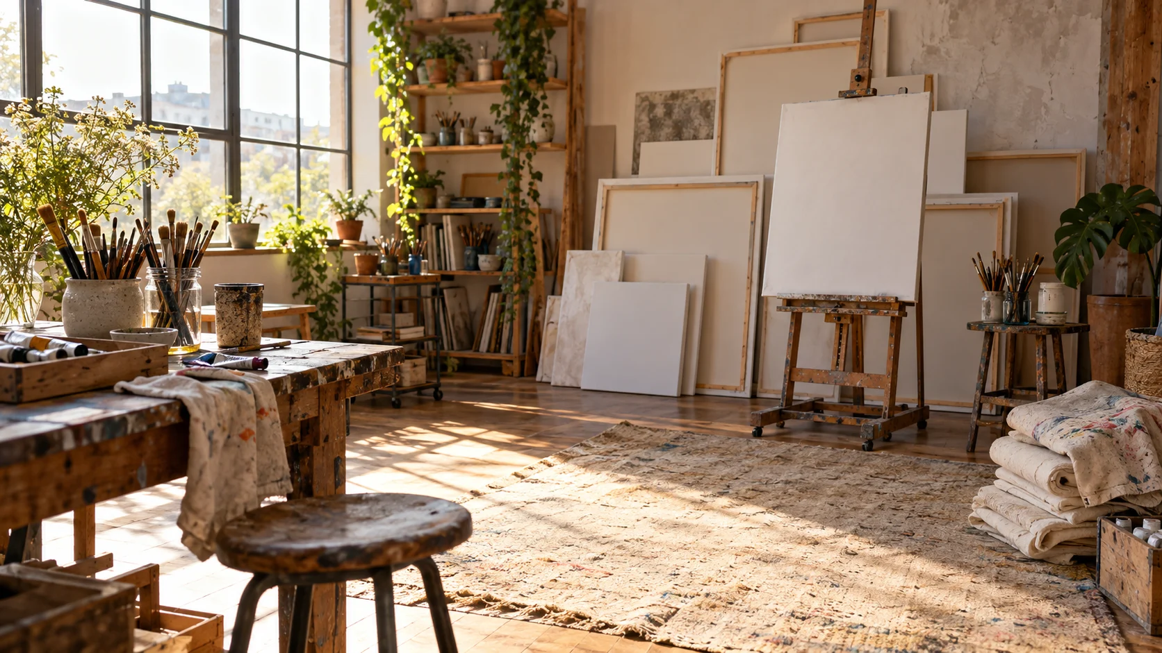 Sunlit paint studio for 415 Artist Username Ideas for Portfolios and Social Media trivia