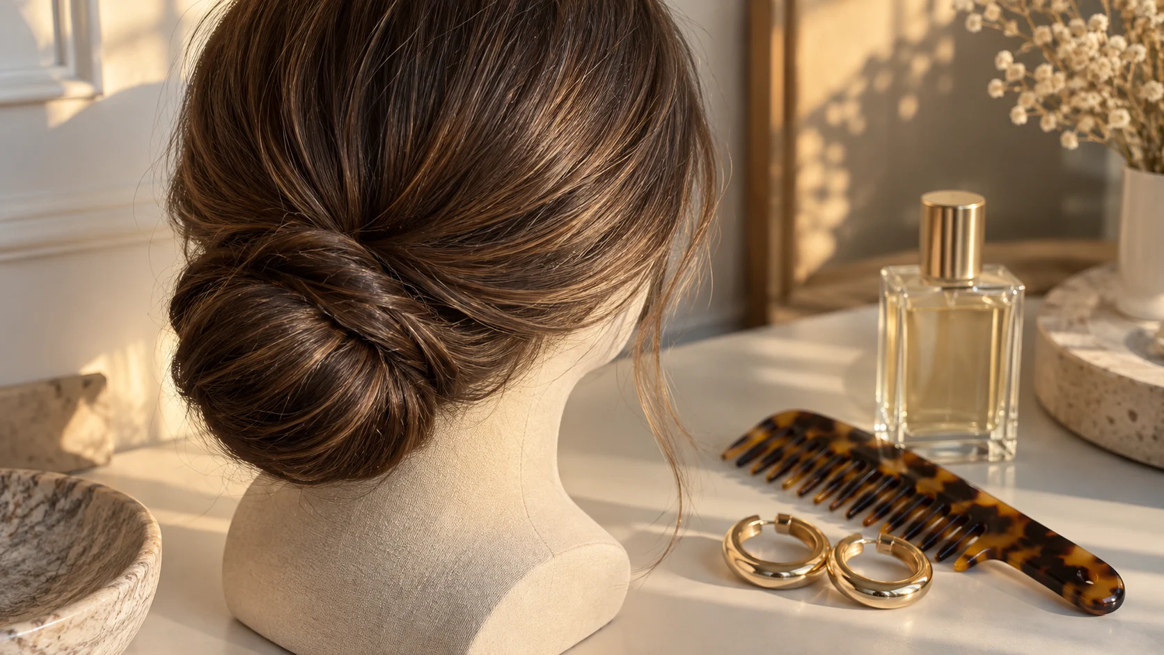 Low bun styling for 315 Clean Girl Usernames With a Minimal, Polished Feel trivia