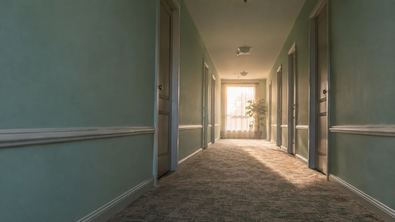 Empty mint corridor for 415 Dreamcore Usernames That Feel Beautifully Strange trivia