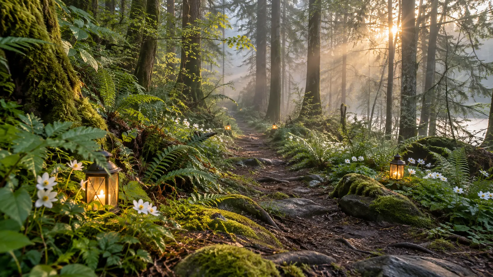 Lantern forest path for 415 Fairycore Usernames With a Little Magic trivia