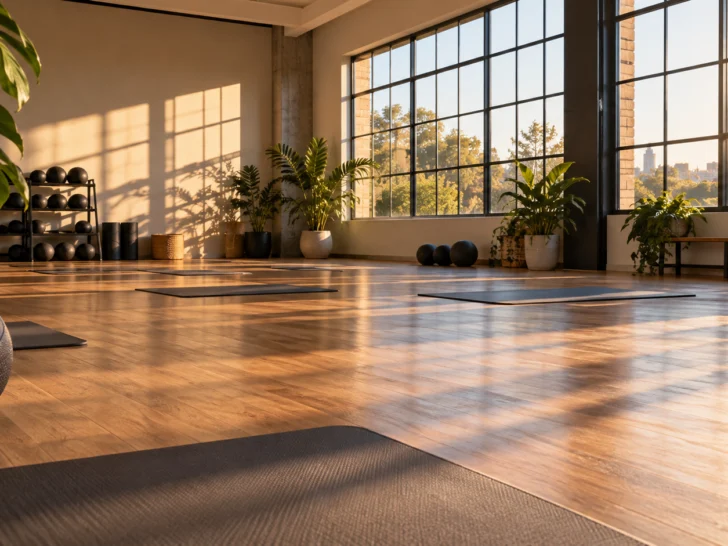 Empty exercise studio for 415 Fitness Username Ideas for Coaches and Everyday Athletes trivia