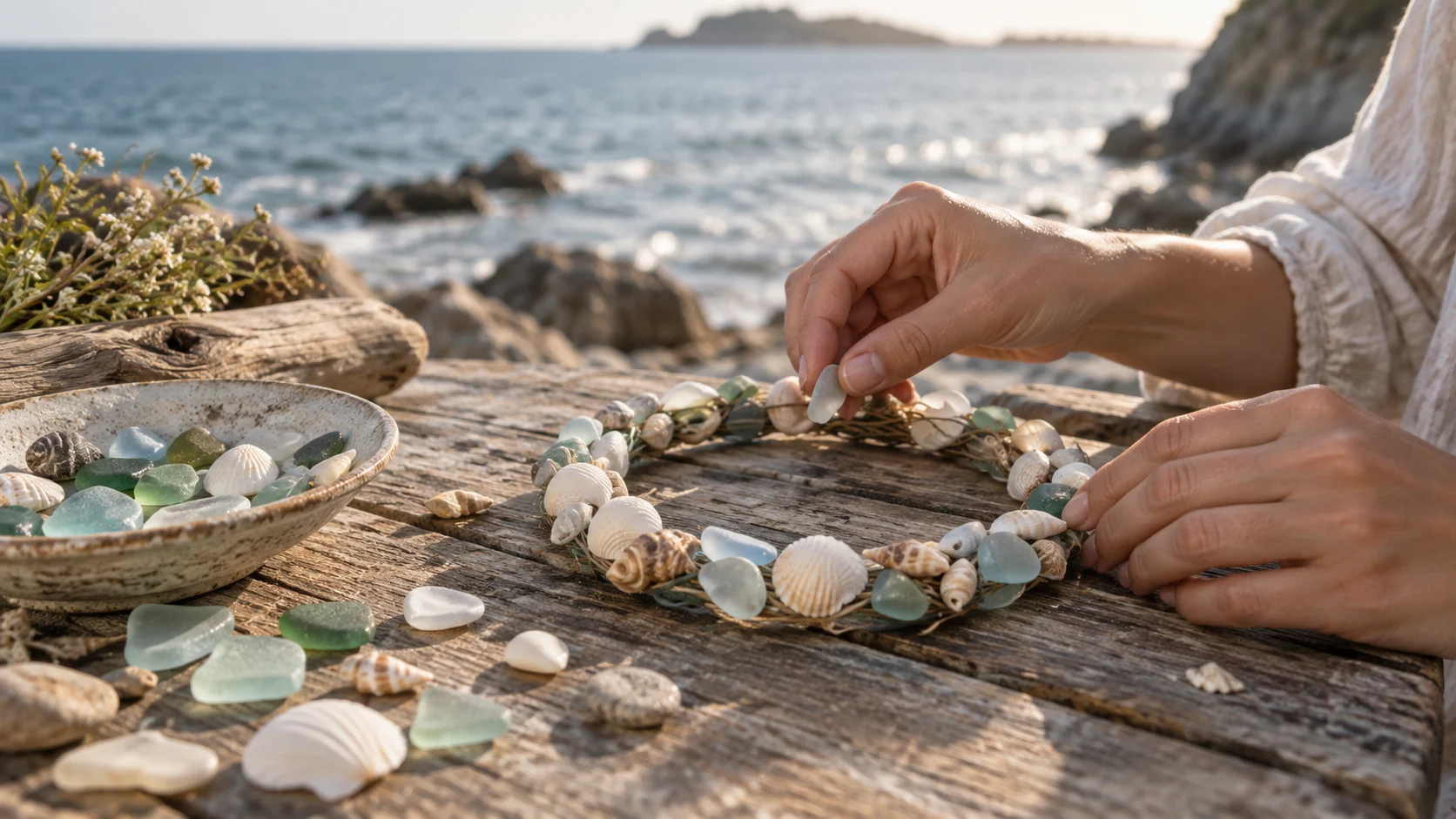 Shell circlet crafting for 415 Mermaid Names Inspired by Oceans, Legends, and Myth trivia