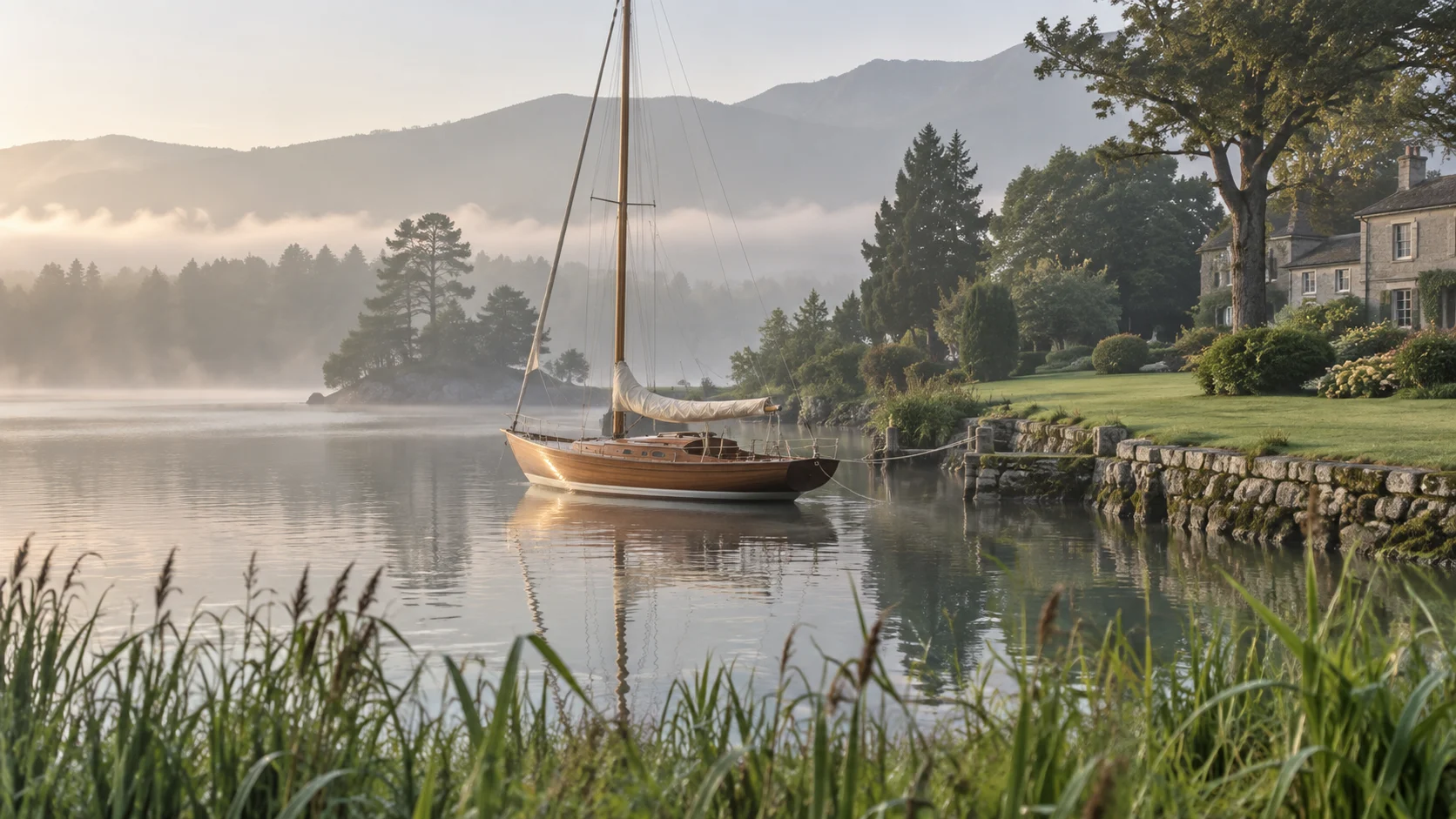 Estate lake sailboat for 315 Old Money Usernames That Sound Quietly Expensive trivia