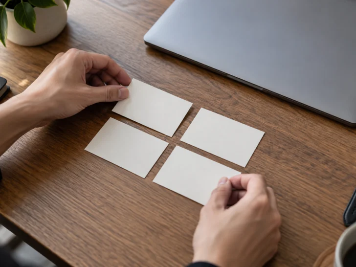 Blank cards meeting for 415 Professional Username Ideas That Still Have Personality trivia