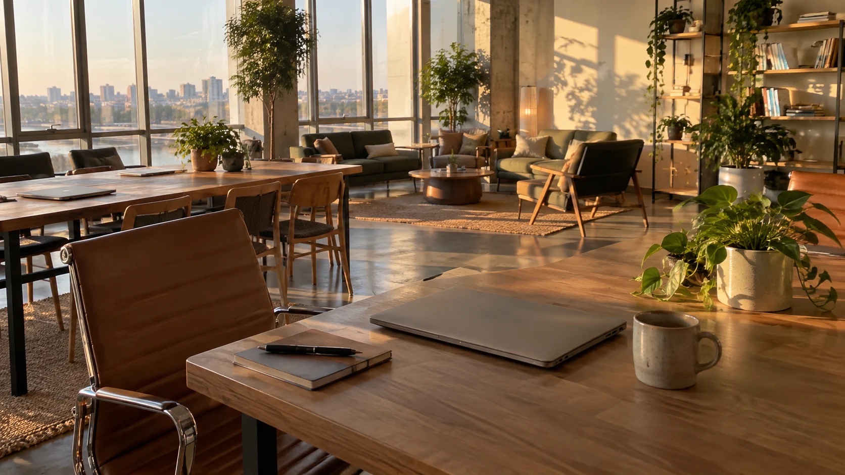 Empty coworking lounge for 415 Professional Username Ideas That Still Have Personality trivia
