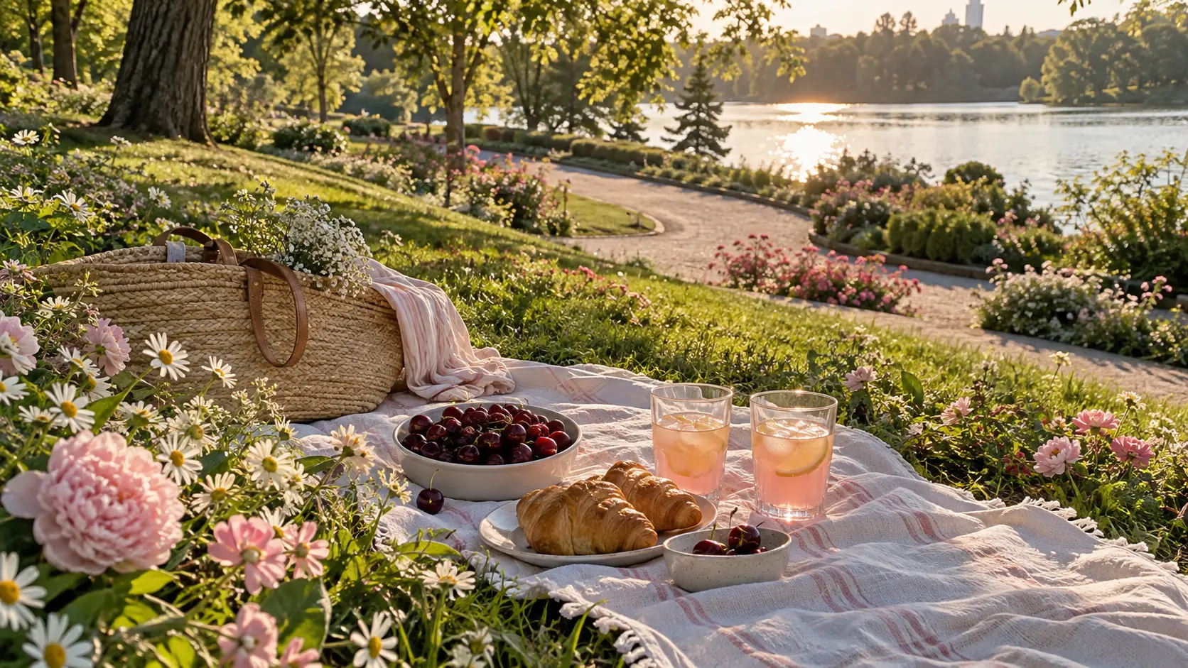Flower park picnic for 415 Soft Girl Usernames That Are Sweet Without Being Basic trivia