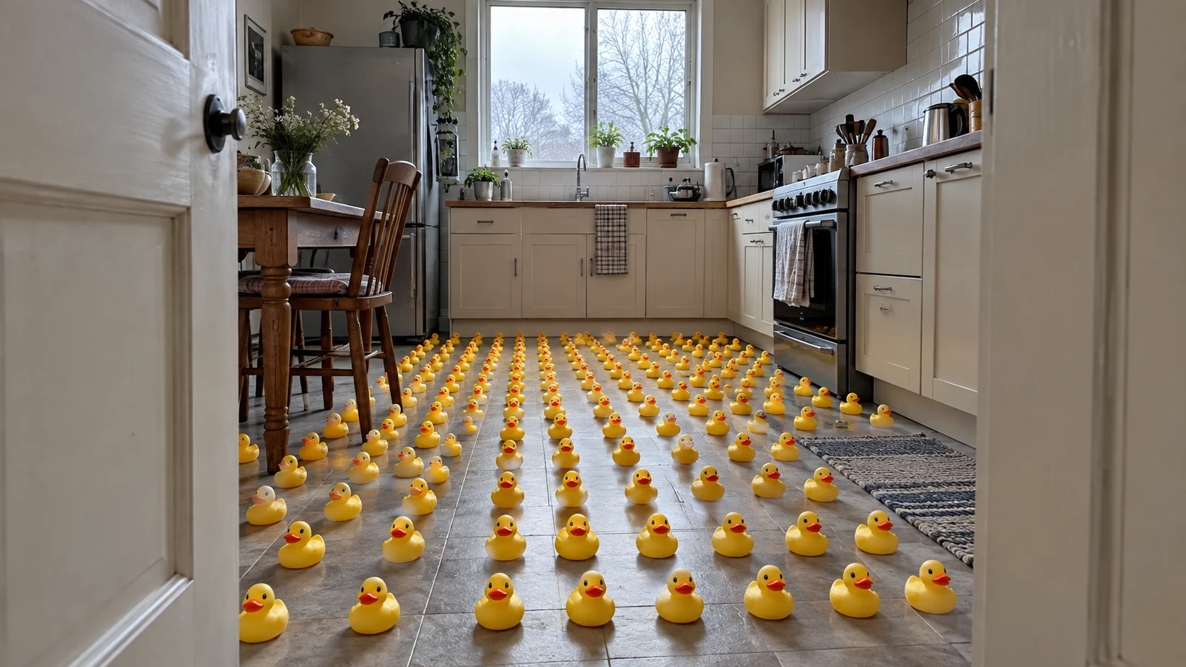 Duck filled kitchen for 315 Weirdcore Usernames for Surreal Online Identities trivia