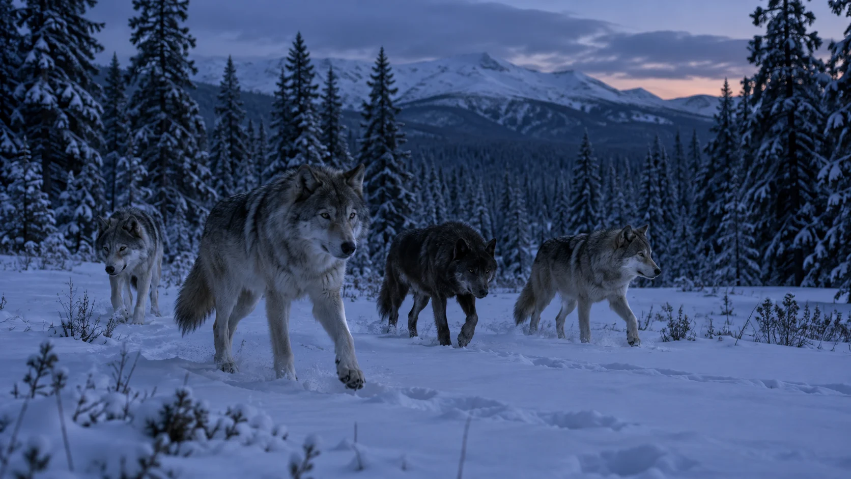 Winter wolf pack for 415 Werewolf Names for Packs, Alphas, and Lone Wolves trivia