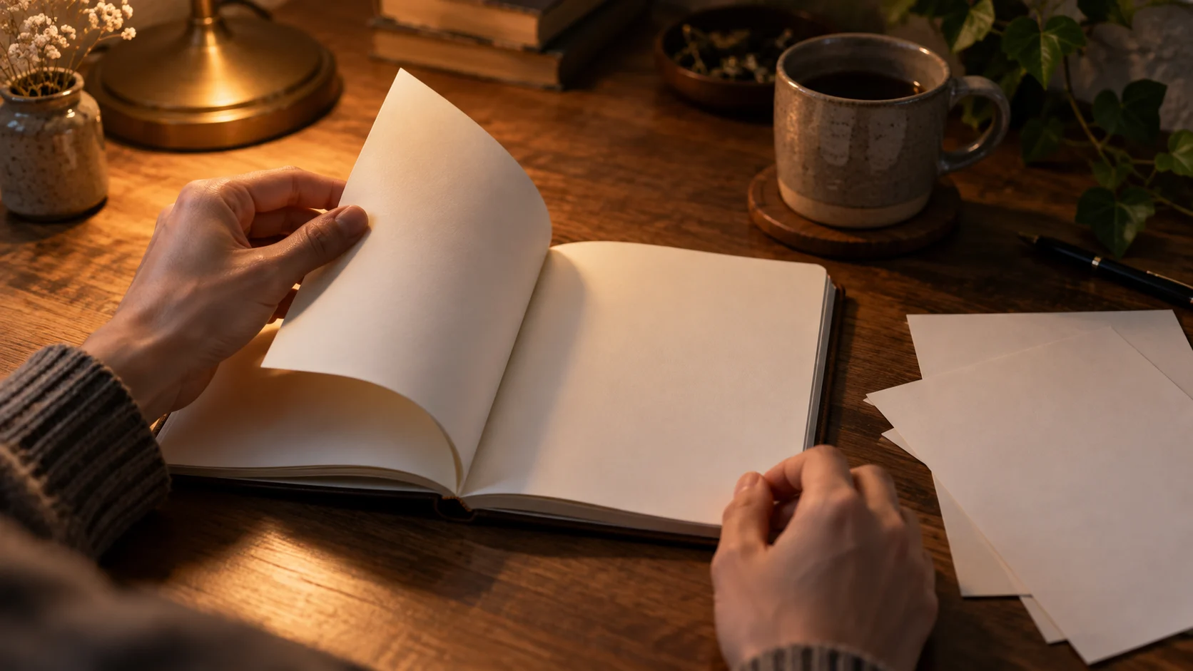 Turning blank page for 415 Writer Username Ideas for Authors, Poets, and Book Accounts trivia